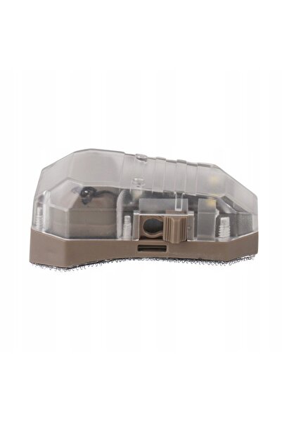 NO BRAND Lumină de marcare electronică IR stroboscopică pentru cască, GR Bej
