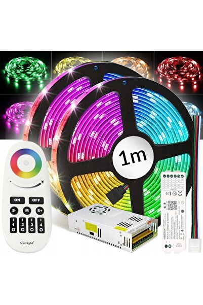 NO BRAND KIT BANDĂ LED RGBW BARĂ LED-uri 5050 RGB+ALB NEUTRAL 12V CU TELECOMA...