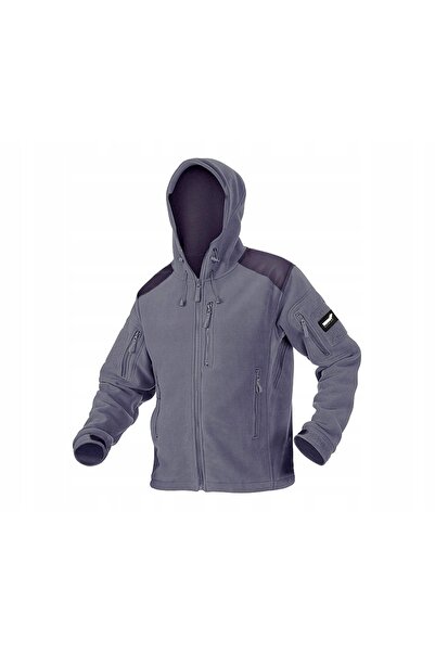 NO BRAND TEXAR Hanorac din fleece Husky Polar cu glugă și velcro M