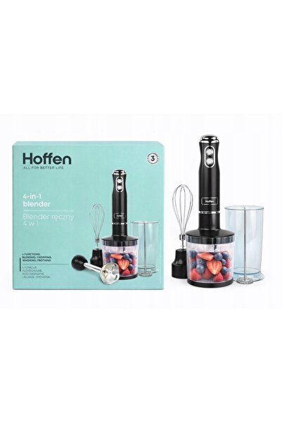 NO BRAND Set blender de mână SMUKEE 4 în 1, 700 W, AK-0147, Negru