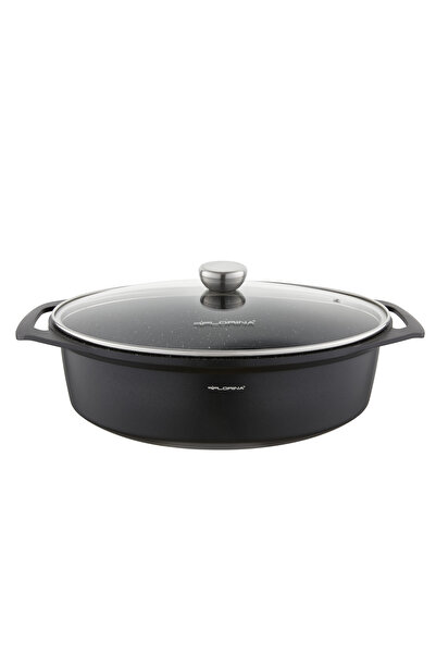 NO BRAND Florina Chef 7.3L Tavă de copt ovală din aluminiu antiaderentă
