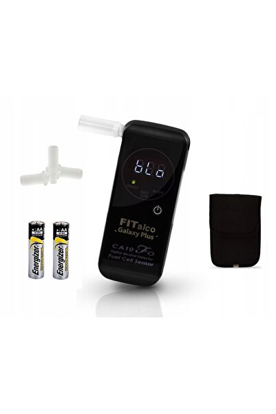 NO BRAND Alcooltestor electrochimic FITalco GALAXY PLUS + tester de sobrietate
