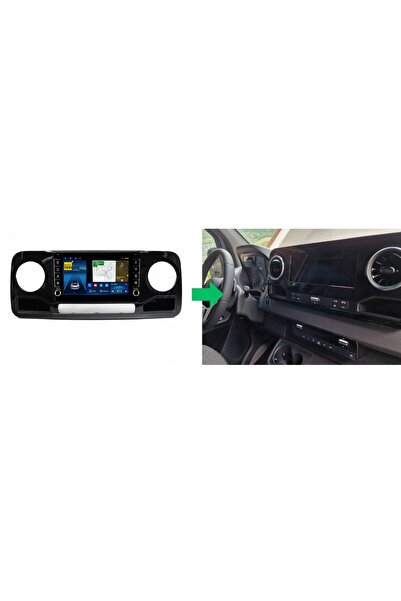 NO BRAND RADIO DE NAVIGAȚIE MERCEDES SPRINTER 2018-2024 ANDROID 2 GB 32 GB