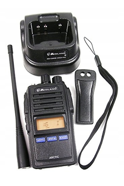 NO BRAND MIDLAND ARCTIC – stație radio maritimă portabilă VHF de 5 W, IP 67
