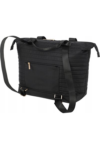 Travelite Geantă Shopper 2 în 1 Barbara Steep Premium Negru
