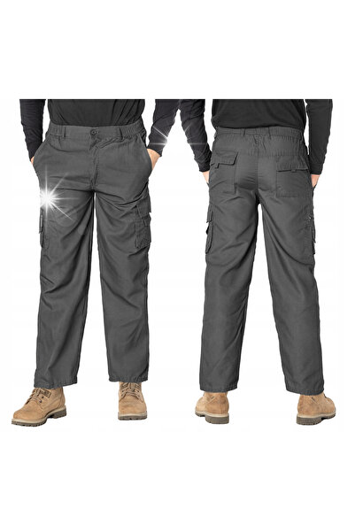 NO BRAND 8 buzunare! Pantaloni cargo militari de trekking pentru bărbați, mod...