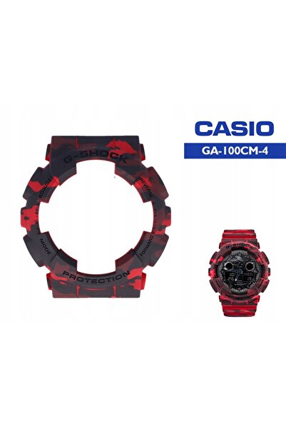 Casio Carcasă - carcasă de protecție GA-100CM GD-120CM camuflaj roșu ORIGINAL