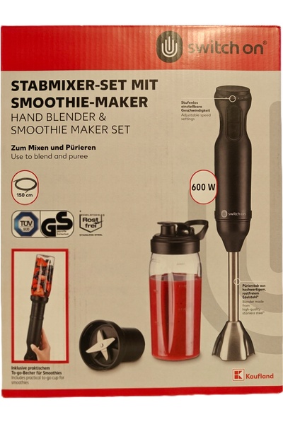 NO BRAND BLENDER + APARAT DE FĂRĂCĂIT BĂUTURI (SMOOTHIE MAKER) ACTIVAT