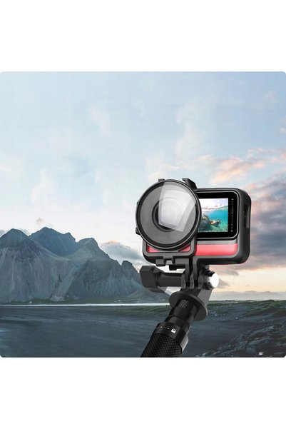 TELESIN Kijek Monopied Selfie Stick din Carbon 116cm pentru Scufundări pentru...