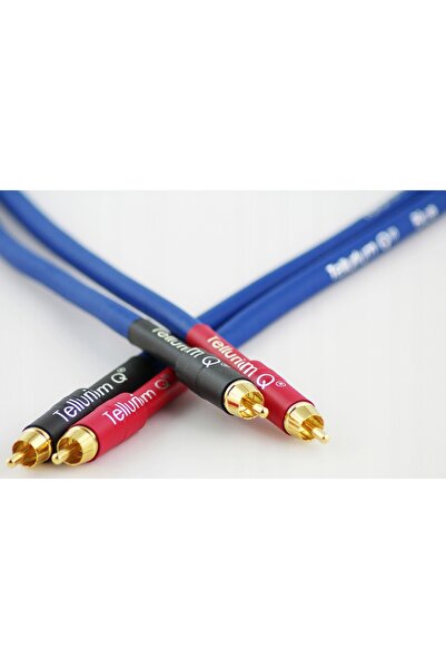NO BRAND TELLURIUM Q BLUE II Cablu interconect RCA 2 x 1m