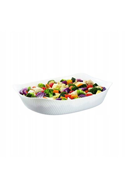 Luminarc BRYTFANNA RECTANGULAR 34X25CM STICLĂ ALBĂ SMART CUISINE