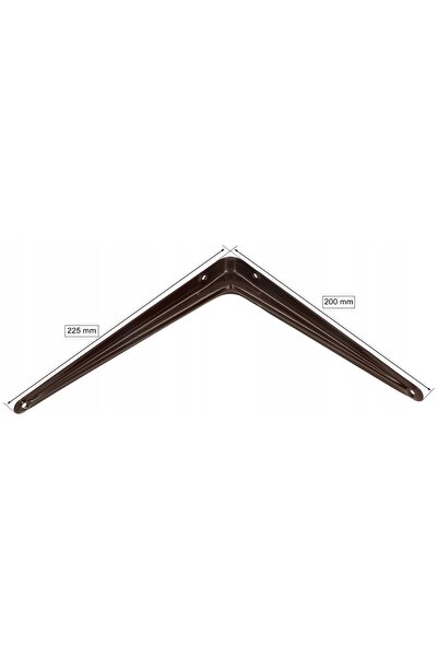 NO BRAND 10X CONTRAPRIZĂ DE SUPORT PENTRU RAFT 225X200MM