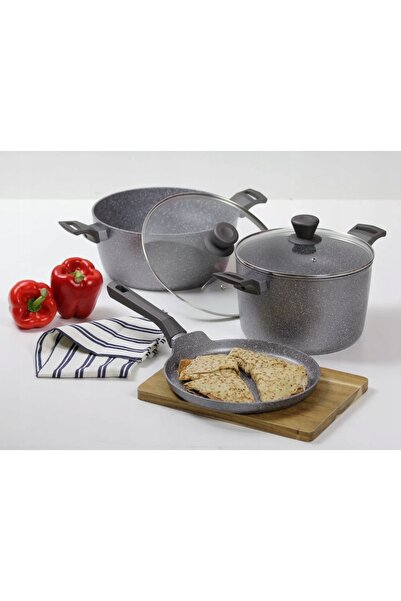 NO BRAND Vase de gătit din aluminiu turnat sub presiune, cu strat antiaderent...
