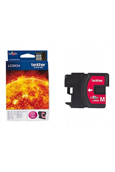 Brother Tusă LC980M Magenta 260 pagini ORIGINAL