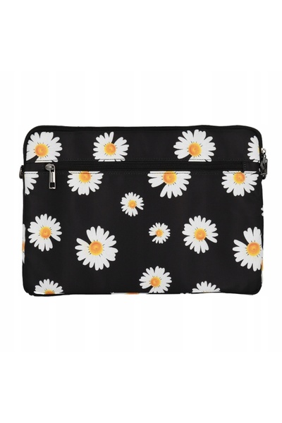Wonder Husă laptop 13-14 inch neagră stokrotki