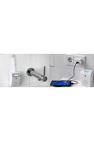 NO BRAND Radio de rețea DAB+ și FM cu baterie Soundmaster DAB60WE