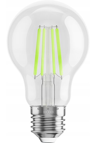 Mexen 10x bec LED E27 cu filament Edison verde 4W Vintis, fără pâlpâire