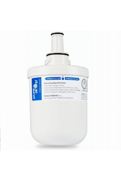 NO BRAND 2 filtre de apă pentru frigider Samsung Zam DA29-00003G și F