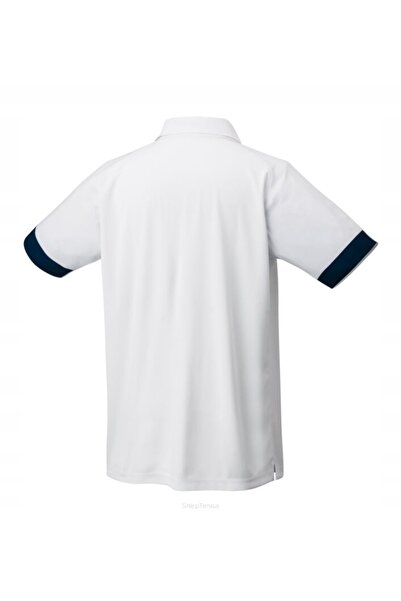 YONEX Tricou de tenis unisex polo de antrenament alb mărimea M