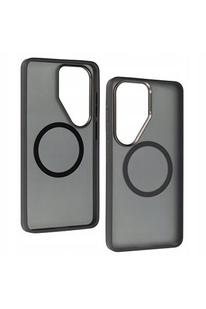 NO BRAND Husă pentru Samsung Galaxy S26 Ultra Liavec Soft Case Metal Frame gri