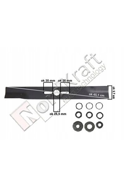 NO BRAND CUȚIT TĂIĂTOR IARBĂ 45CM UNIVERSAL DREPT + PADURI