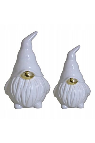 NO BRAND FIGURINĂ DE GNOM ÎN POZIȚIE ORIZONTALĂ, TROL, CLOWN, DIN CERAMICĂ, D...