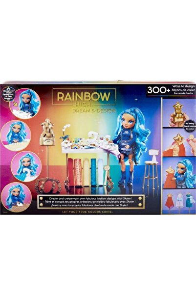 MGA LALKA RAINBOW HIGH STUDIO ZE SET SKYLER
