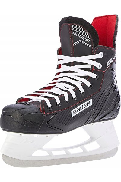BAUER NS Crosă de hochei senior pentru bărbați 42 26cm negru roșu