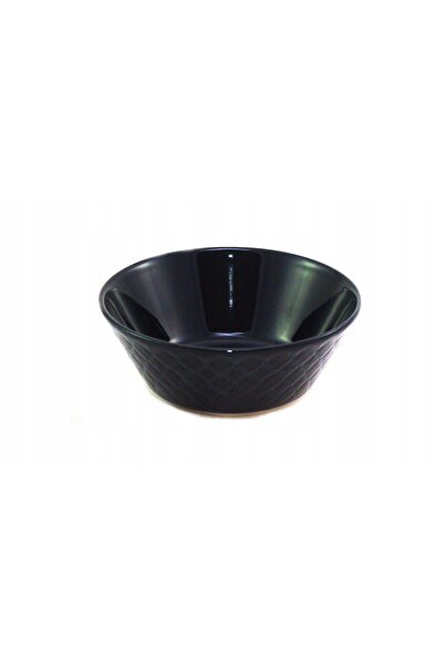 NO BRAND Salaterka Lubiana Marrakesh 23cm negru K80E