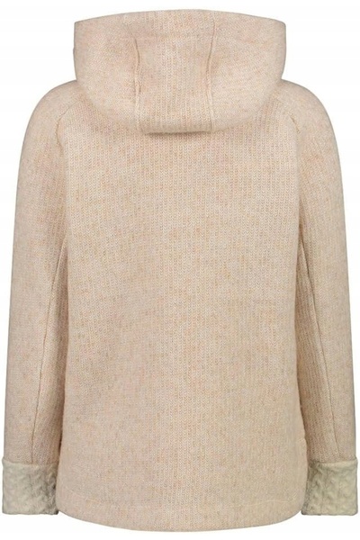 CMP Jachetă Hanorac 34M0766 Cardigan Wooltech cu glugă, din lână pentru femei...