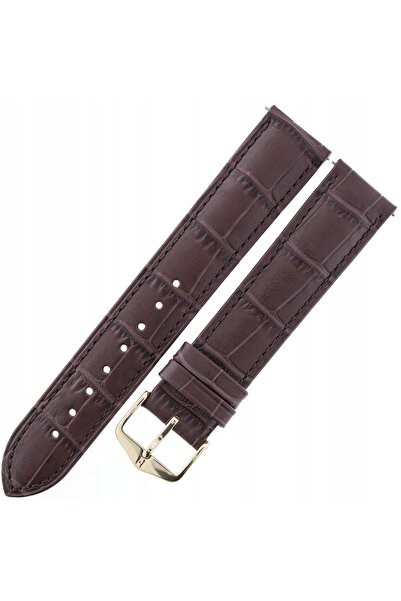 NO BRAND HIRSCH Duke L - MARO - 19mm - Curea de ceas din piele