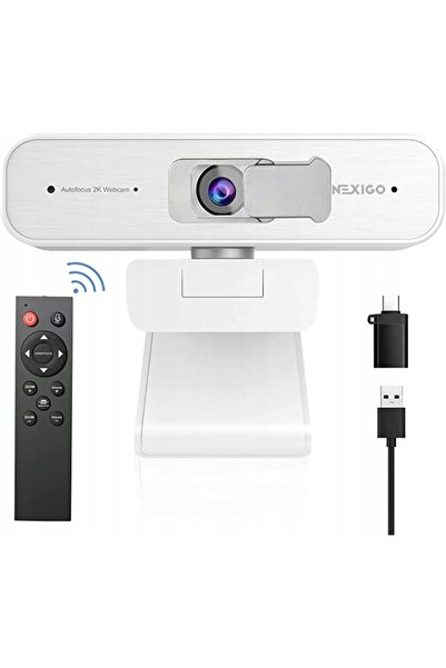 NO BRAND 2K N940P ARGINTIU COMPUTER USB WEBCAM AUTOFOCUS MICROFON