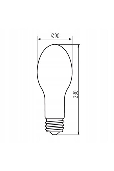 KANLUX XLED HP D90E40 36W 6000lm alb neutru 4000K IP65 bec E40