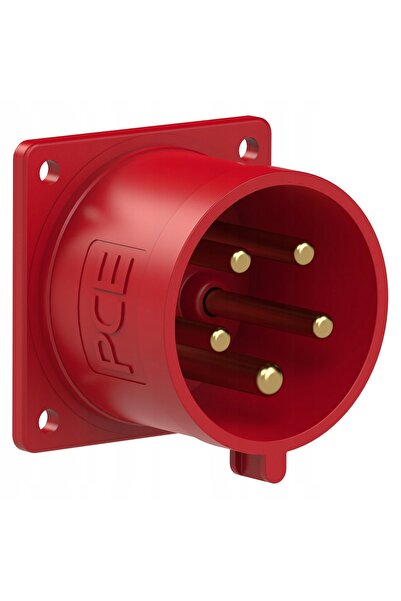 PCE IP44 32A 5P 400V 625-6 ștecher drept pentru placă