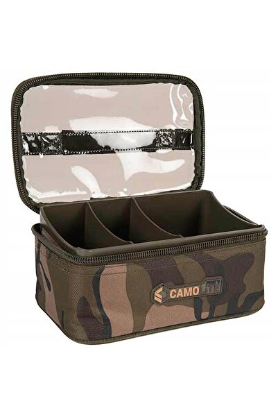 NO BRAND Geantă pentru accesorii de pescuit Fox Camolite, mare, pentru plumb ...