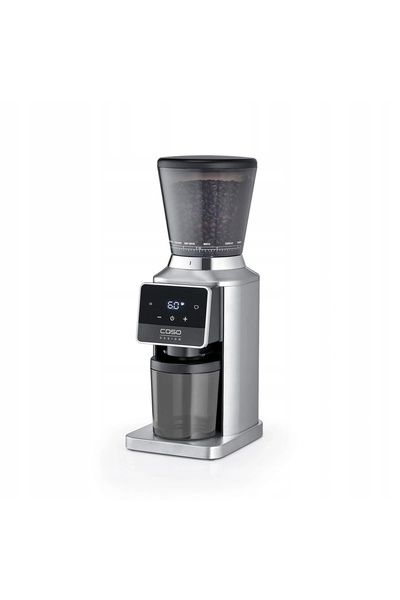 Caso BaristaChef Inox Pro râșniță de cafea cu bavuri, 34 de grade, 180W