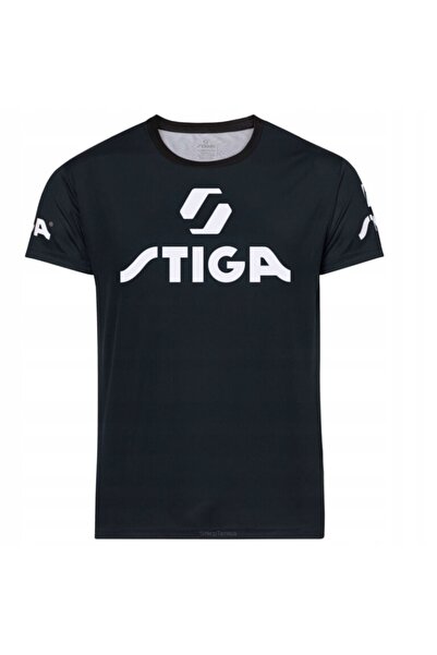 STIGA Tricou sport negru M