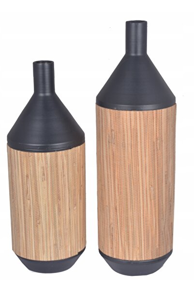NO BRAND WAZON METAL Vază pentru flori de iarbă de pampas M