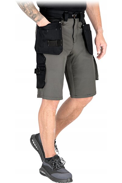 NO BRAND Pantaloni scurți de lucru de protecție, pantaloni de camuflaj STRETC...