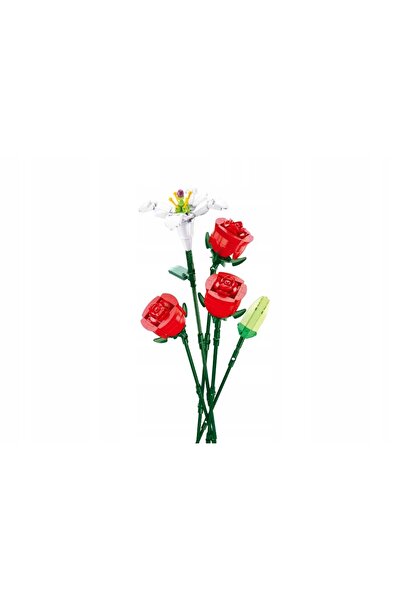 Sluban Flower blocks 267 flori artificiale cadou de Ziua Mamei