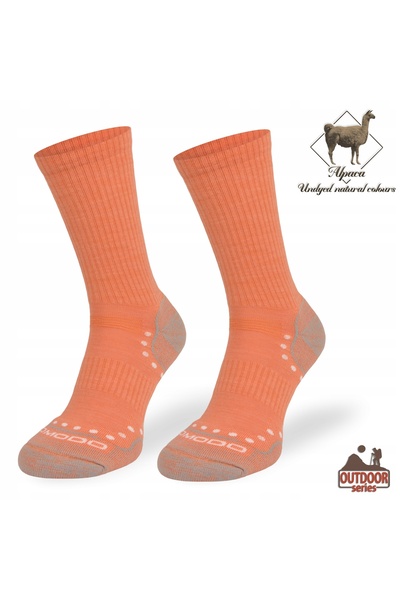 NO BRAND Șosete STAL din lână MERINO Comodo portocalii mărimea 43-46
