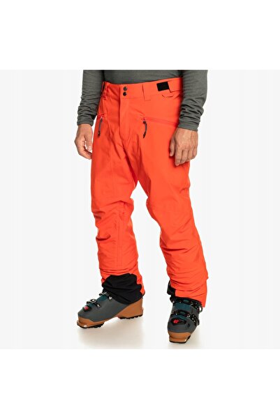 Quiksilver Pantaloni de schi și snowboard pentru bărbați, impermeabili 10K - XS