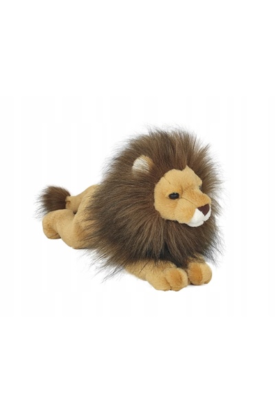 Dubi Leu de pluș de 33cm, animal de pluș moale și drăgălaș pentru copii