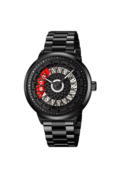 Skmei Ceas bărbătesc skm.123561b.mn brățară analogică Racer Wheel