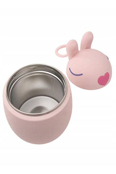 NO BRAND Termos pentru prânz pentru copii Asobu Bestie Foodie 0.6 l - iepuraș