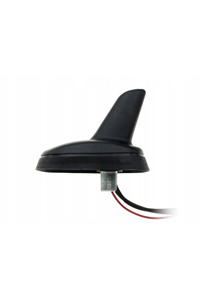 NO BRAND Antenă auto tip aripioară de rechin, cu GPS și FM/AM, mufă SMB