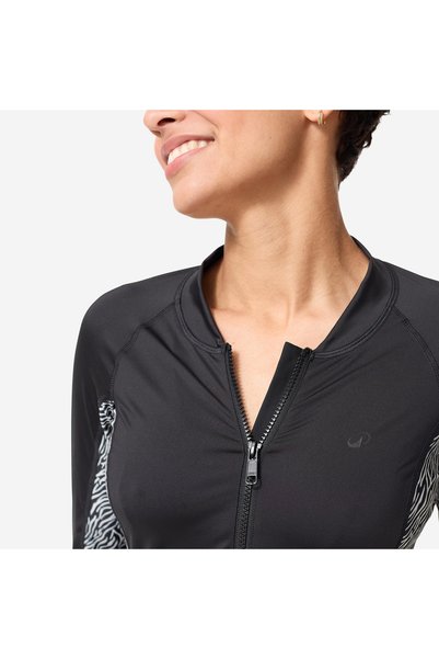 NO BRAND Tricou de damă pentru gimnastică acvatică/Aquabike Nabaiji Phoebe cu...