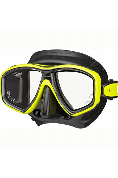 NO BRAND Masca de scufundări TUSA NURKOWA M-212 QBFYFREEDOM CEOS NEGRU/GALBEN