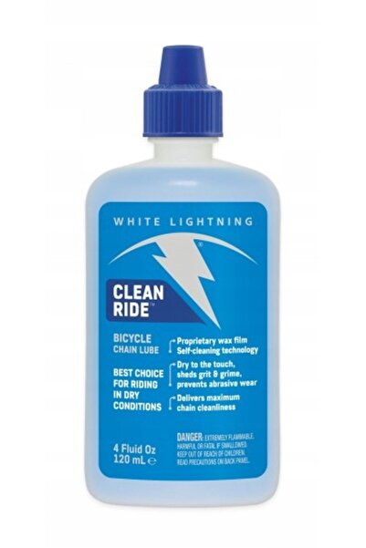 NO BRAND Ulei parafinic White Lightning CLEAN RIDE, sticlă de plastic de 240 ml
