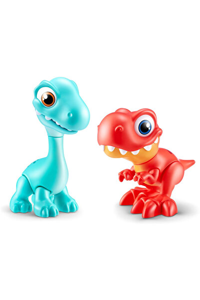 Zuru Smashers Junior Dino - Dino Dig - Dinozaur Roșu - 74115